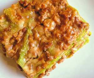 A special lasagne recipe direct from Carmelita Caruana in Italy