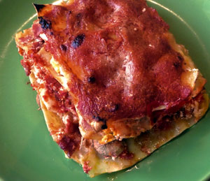 Lasagna Napoletana Recipe improves with waiting